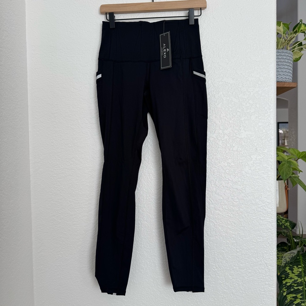 Alexo Athletica Signature 3.0 Concealed Carry Leggings Black